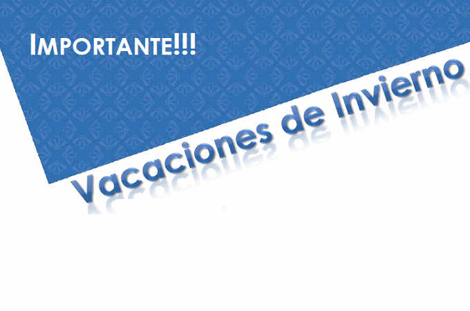 Atención: se adelantan las vacaciones de invierno